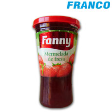 FANNY MERMELADA FRESA VASO X 310G