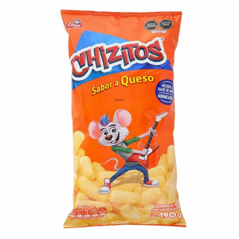 CHIPY CHIZITOS S-QUESO X190 G