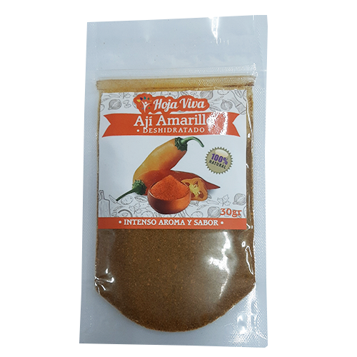 HOJA VIVA AJI AMARILLO X30GR.