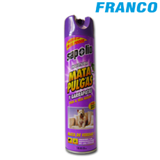SAPOLIO INSECTICIDA MATA PULGAS X360ML