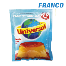 UNIVERSAL FLAN VAINILLA X150 G BL