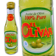 EL OLIVAR ACEITE DE OLIVA 100PURO X 200ML