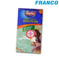 VIRUTEX PAÑO MULTIUSO X6 UND